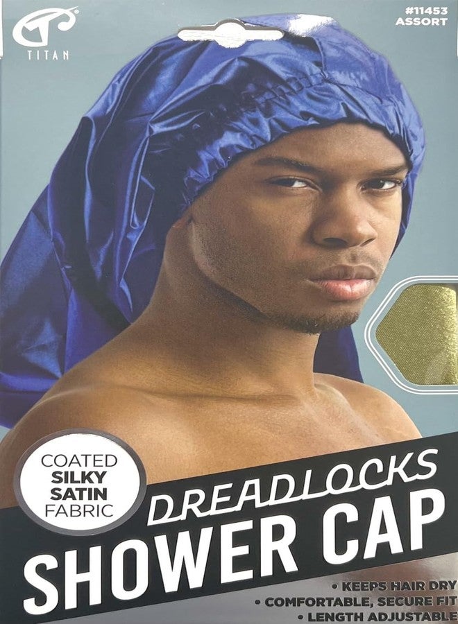 Titan Dreadlocks Shower Cap for Braids, Adjustable Waterproof Reusable Shower Cap for Women and Men, Comfortable and Durable Shower Caps for Women Reusable Waterproof Use (SAGE) - Image 2